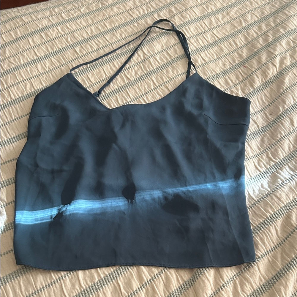 Talula Deep Blue Camisole with Strappy Design